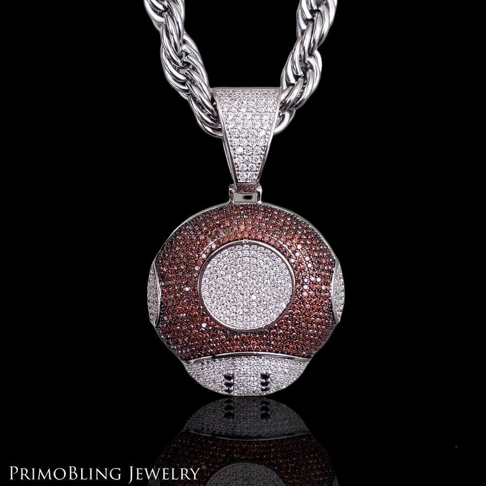 Mario Mushroom Necklace 